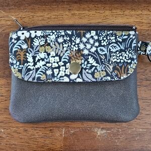 Floral Patterned Brown Women's Bag